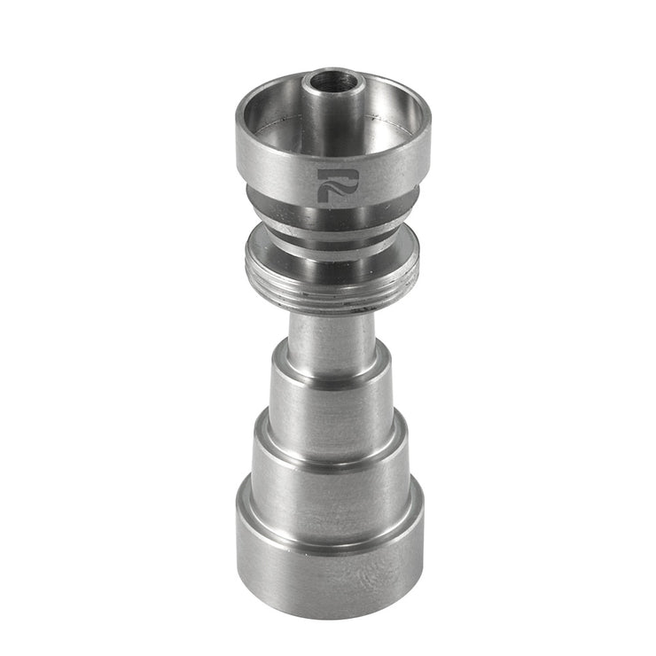 US Made) GR2 Male/Female Multi Size Domeless Titanium Nail with Lid -  Northern Pipes Glass Co, high quality bongs, pipes, bangers, bubble caps